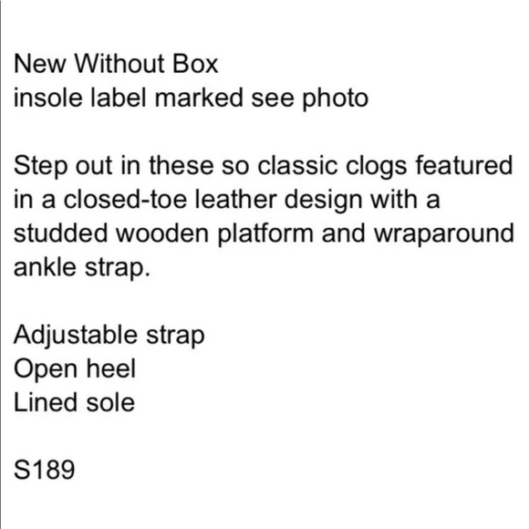 New Free People Unalira Cow Hair Clogs size 7 or 8 - Picture 3 of 15